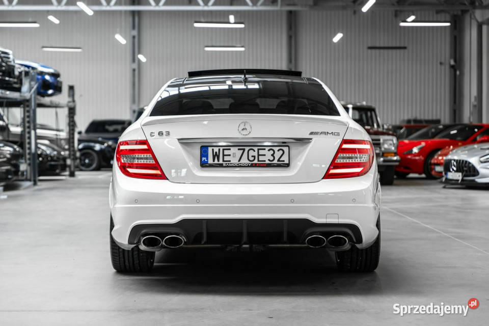 Mercedes C 63 AMG Bezwypadkowy Przebieg 7900 Zarejestrowany w Polsce małopolskie