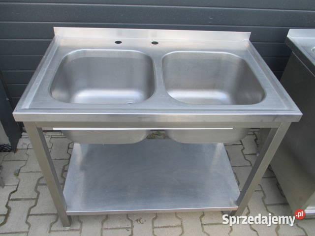 ZLEW GASTRONOMICZNY 2 KOMOROWY Z PÓŁKĄ 1006085 wielkopolskie Ostrów Wielkopolski