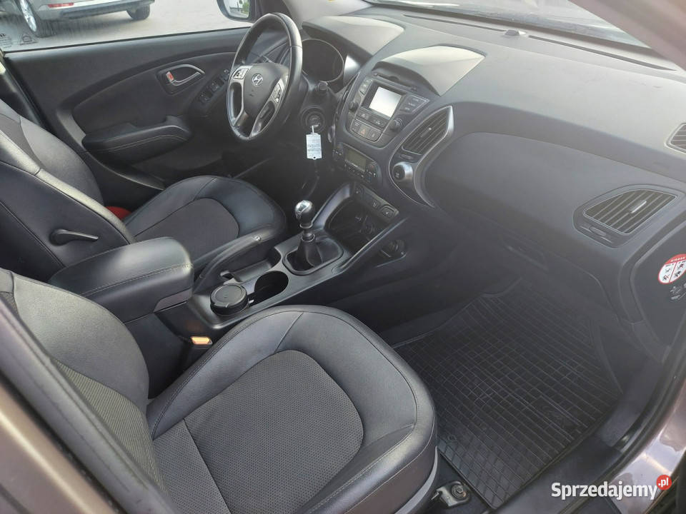 Hyundai ix35 16 benzyna navi kamera led lift brązowy Drelów