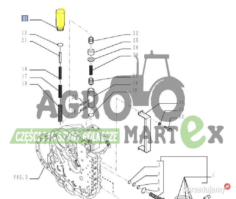 87692214 76086334 219320A1 ZAWÓR CNH