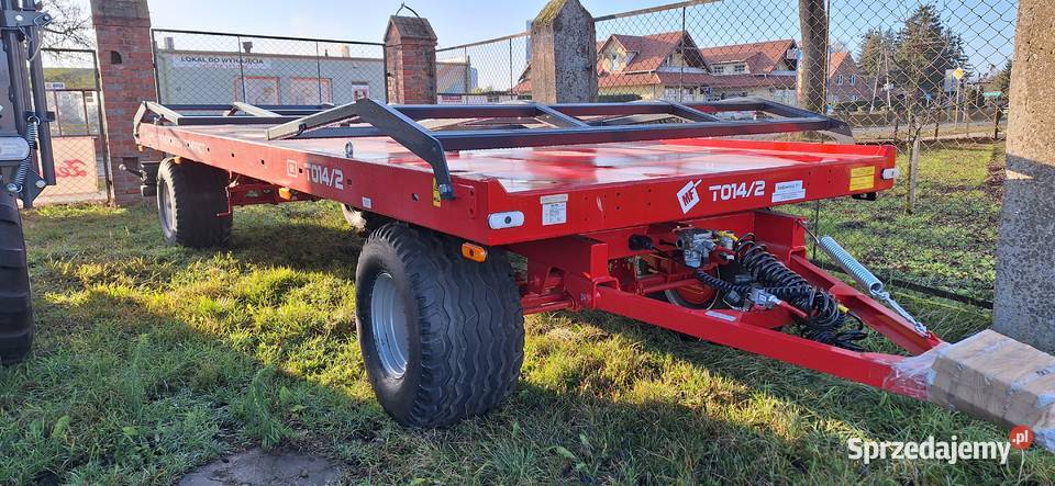 Przyczepa do bel T0142 9t Nowa laweta T009 11t Huta