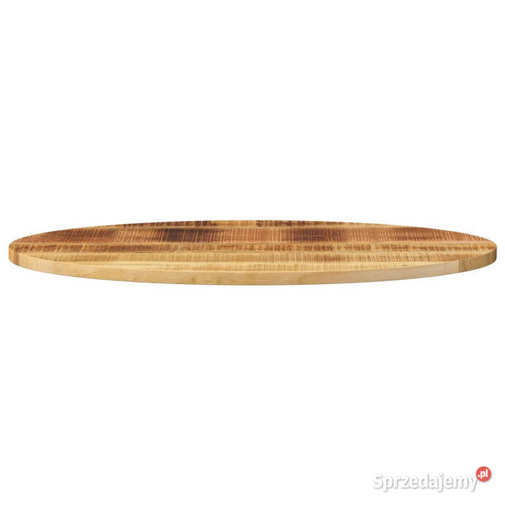 Blat stołu 90x40x25 owalny lite drewno mango Warszawa
