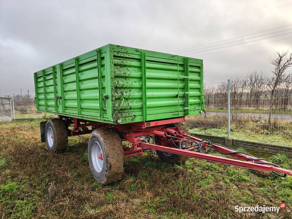 Przyczepa wywrotka zarejestrowana hl6011 Kostrzyn nad Odrą