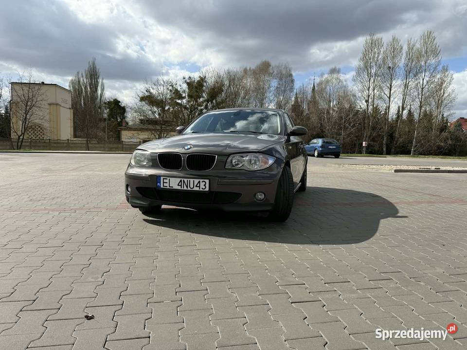 BMW 1 E87 120i 2006 Motoryzacja Łódź