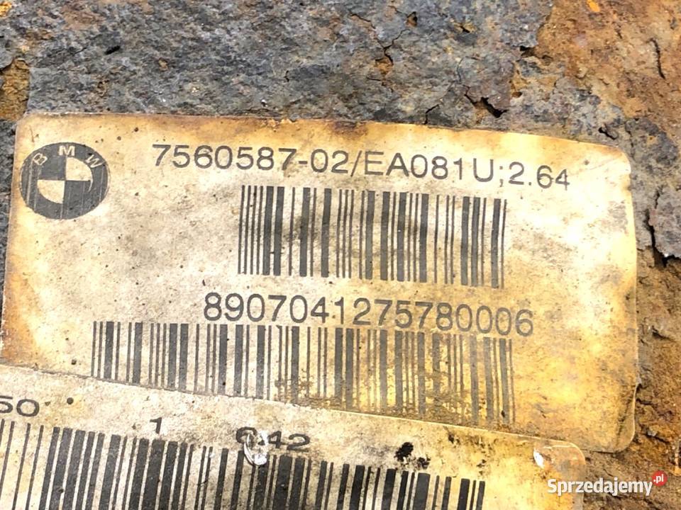 MOST DYFER TYŁ BMW E61 7560587 20 163 0410 Kombi osobowe