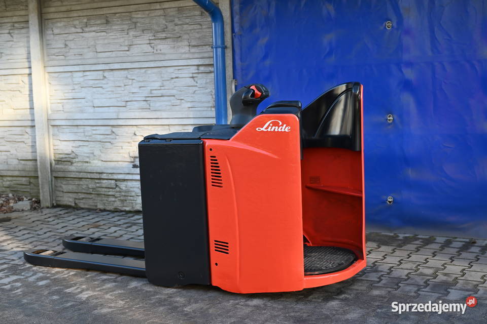 Paleciak elektryczny Linde T20 SP 2012r Bateria Motoryzacja