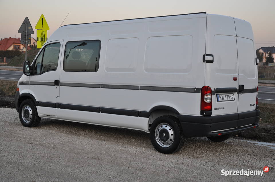 Renault MASTER 25 DCI L3H2 6OSOBOWY BRYGADOWY furgon Bilcza
