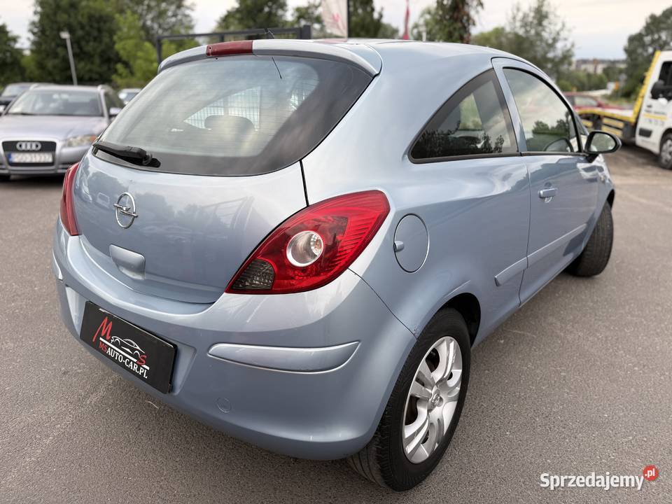 Opel Corsa D 2007 Klima Isofix Elektryka elektryczne lusterka Poznań