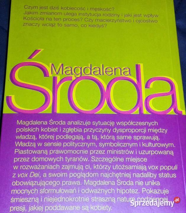 Kobiety i władza Magdalena Środa lubelskie Chełm