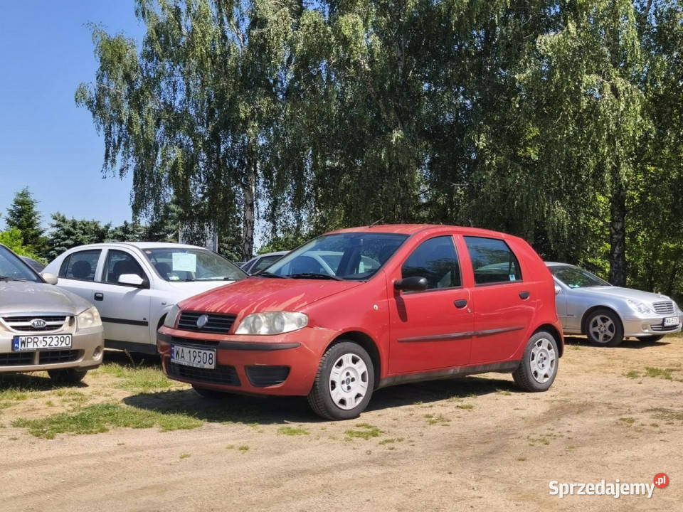 Fiat Punto 2004r 12 Benzyna 82000 Tanio Możliwa mazowieckie