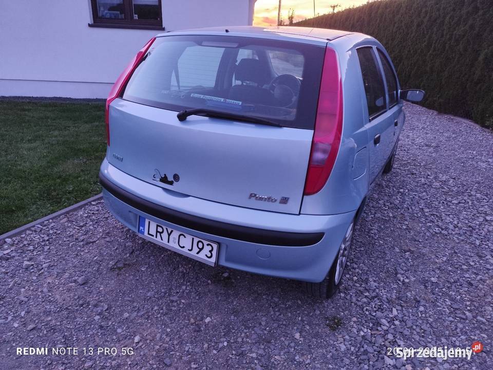 Fiat Punto 12 BenzStan Łuków sprzedam