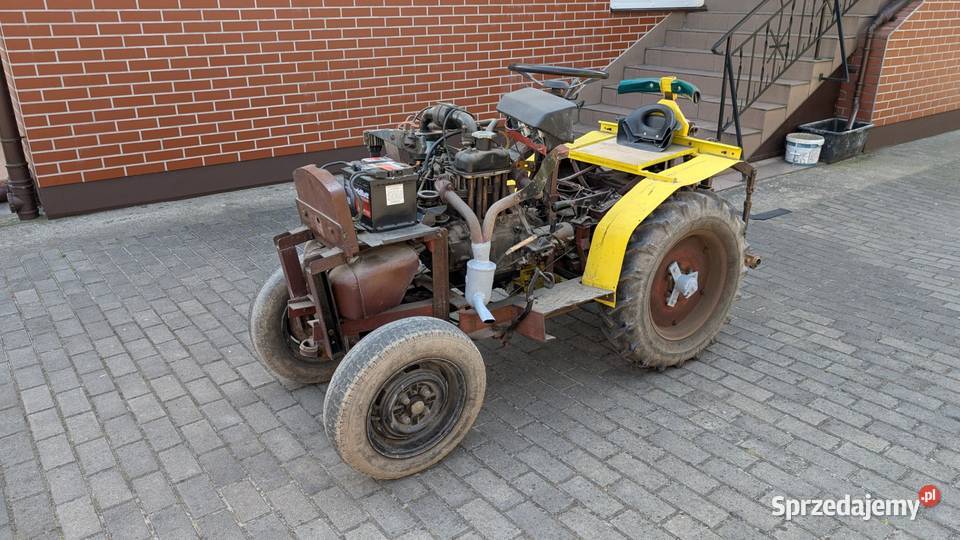 Traktorek SAM Silnik 126p 24 skrzynia Dzik 21 Kolonia Byczyna