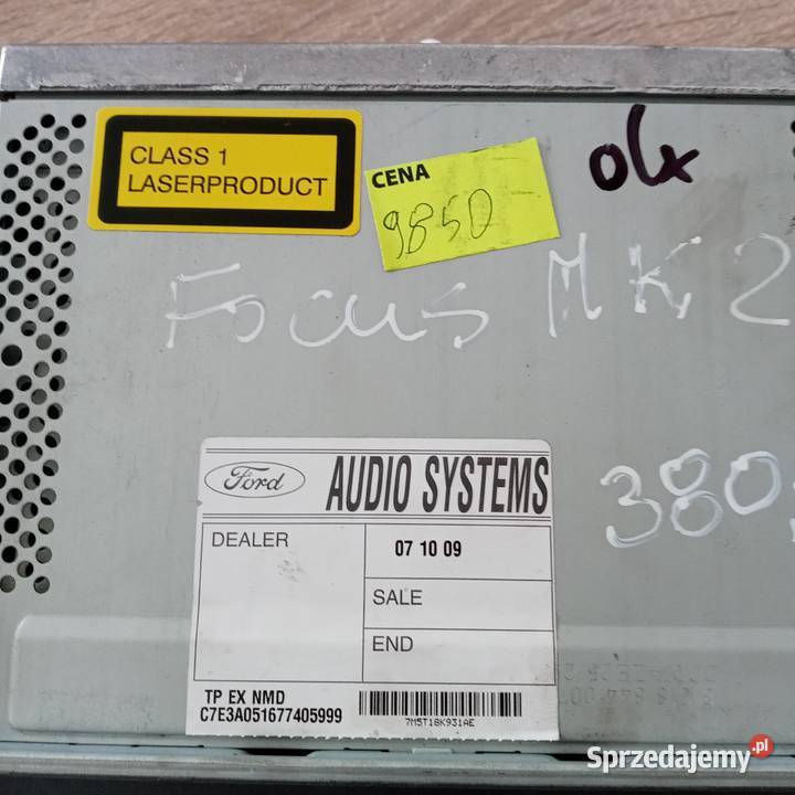 radio BLAUPUNKT ford Radioodtwarzacze Warszawa