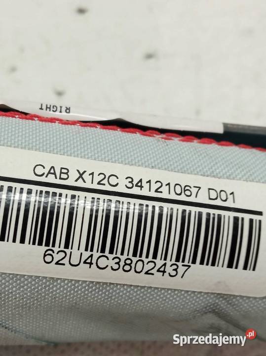 KURTYNA POWIETRZNA AIRBAG PRAWA F15 34121067D01