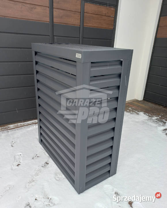 Osłona pompy ciepła 90x40x140 antracyt GP321