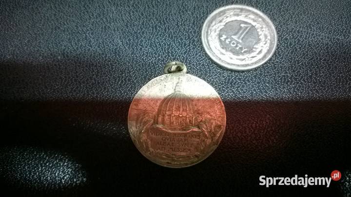 MEDALIK Watykan Pius XI medalik 1925r mazowieckie Warszawa