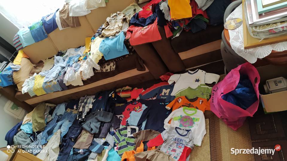 ubrania chłopięce odzież dziecięca paka 62 do 86 Komplety i zestawy Poznań