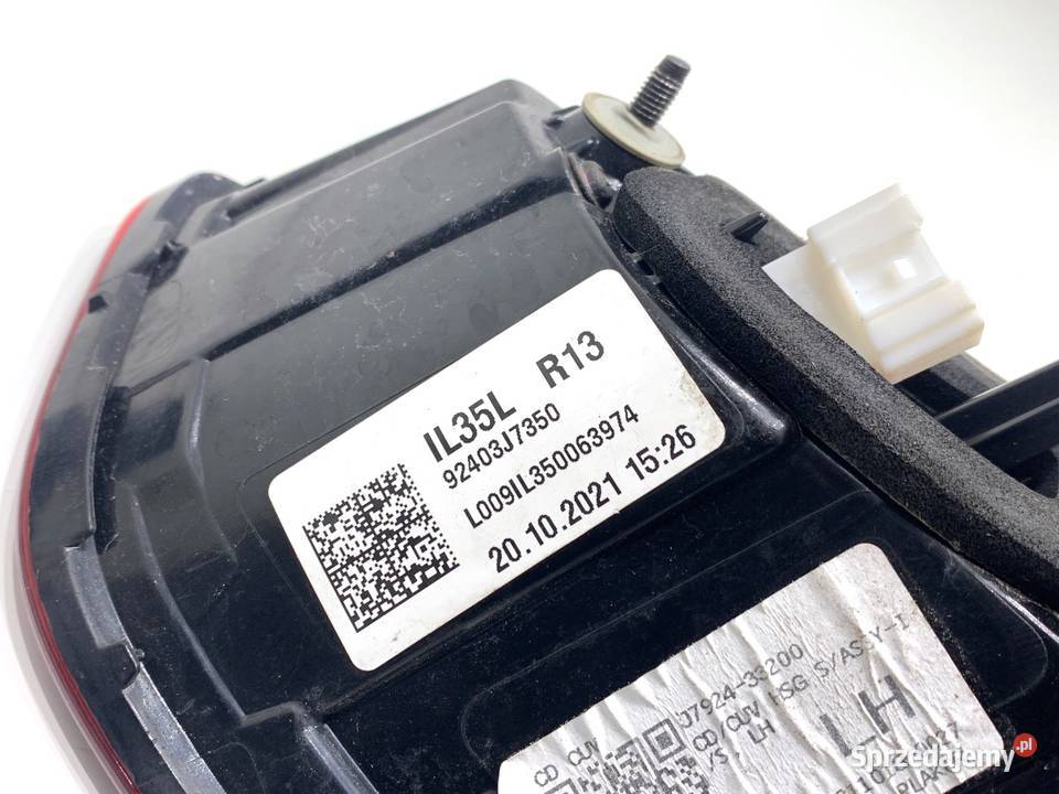 LAMPA TYŁ LEWA WEWNĘTRZNA KIA CEED 92403J7350 Lampy tylne