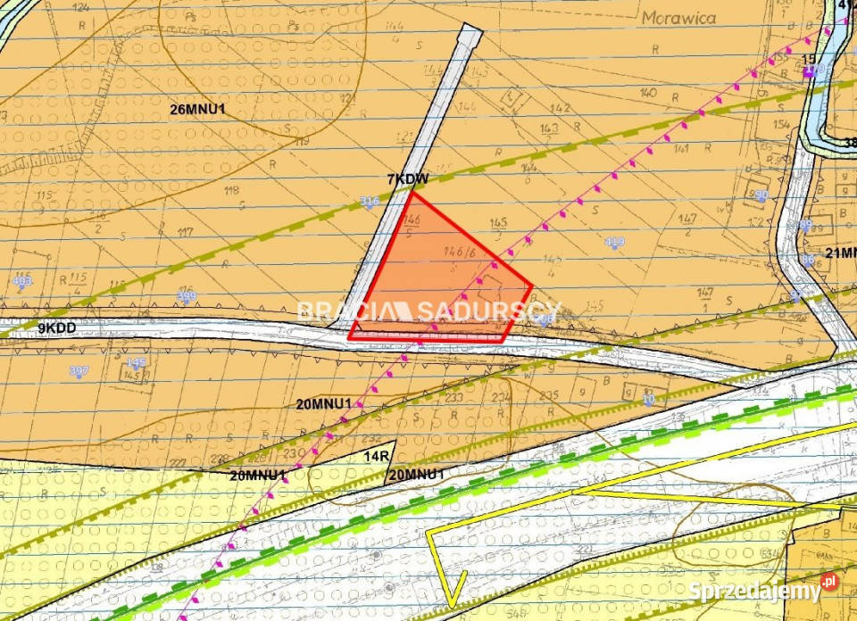 Grunt Morawica 3858m2