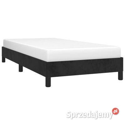 Rama łóżka czarna 80 x 200 tapicerowana Warszawa