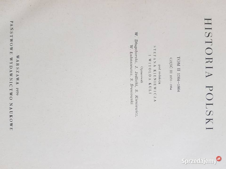Historia Polski 1958 3 tomy Manteuffel unikat Kultura i Rozrywka Kielce
