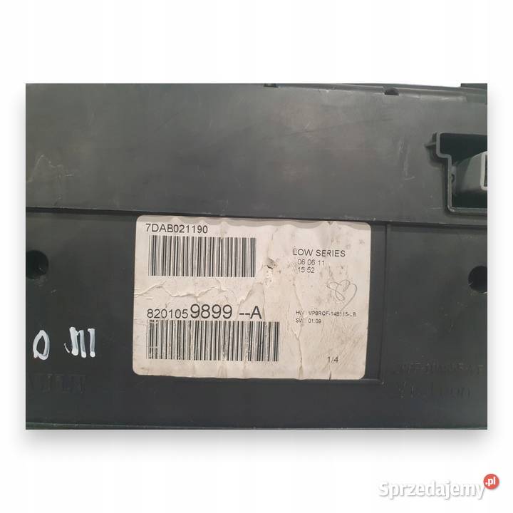 LICZNIK ZEGARY 8201059899 Renault Clio III 12 Chełm
