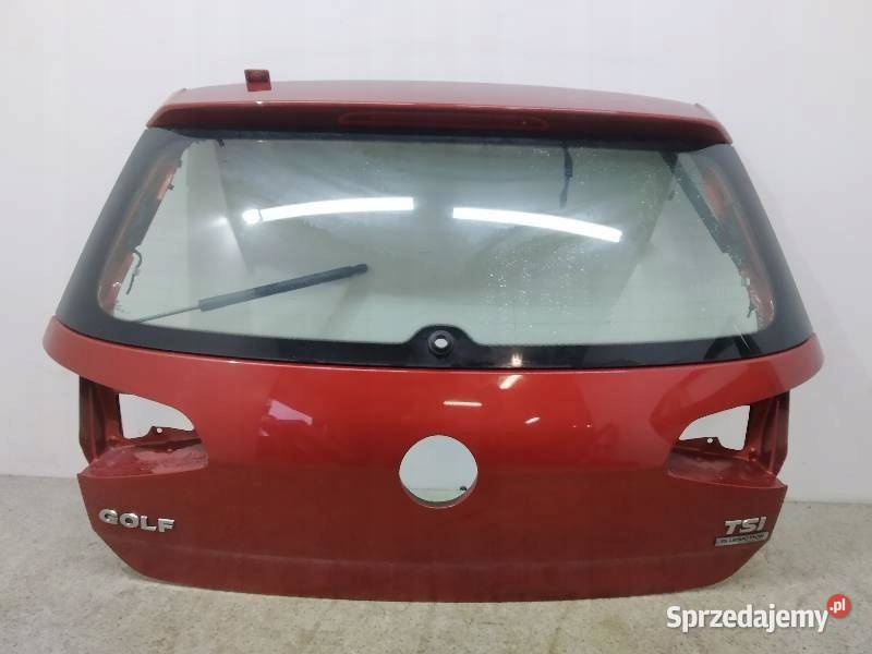 KLAPA TYŁ 5D HB KOD LA3X Volkswagen Golf VII Części samochodowe