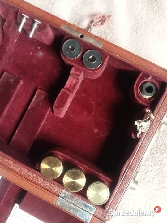 Mikroskop Leitz Wetzlar etui stara Leica 1913r mazowieckie