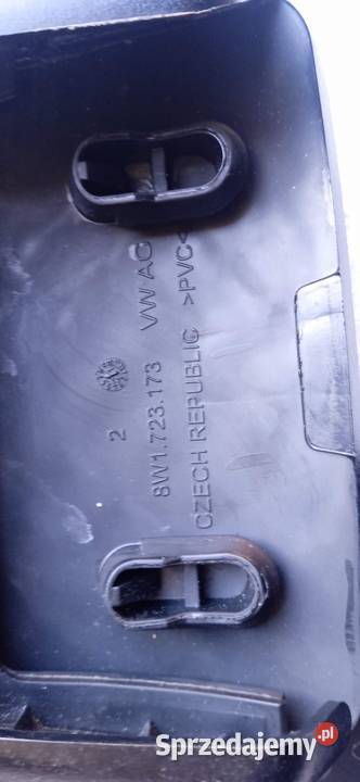 Osłona pasa bagażnikapod Stopnicanakładka pedału