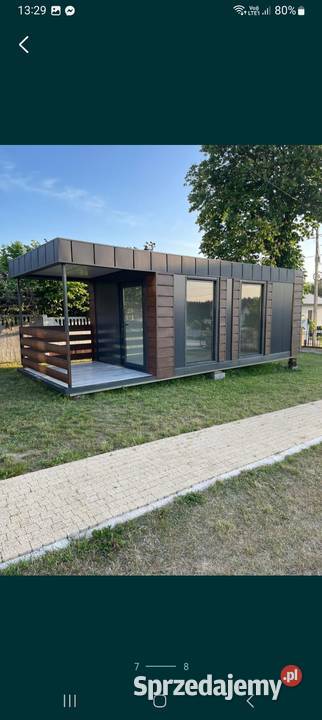 Kontener Pawilon Domek Letniskowy z Tarasem Kielce