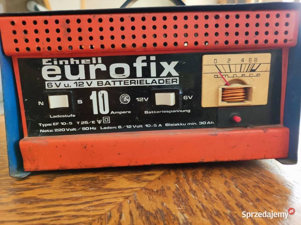 Prostownik EINHELL EUROFIX 6V 12V ładowarka prąd Pozostałe Kielce