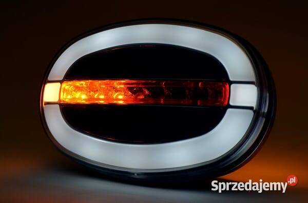 Lampa przednia zespolona LED owalna 1224V Kamionna