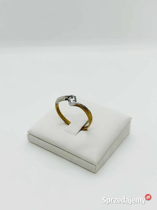 Nowy Złoty Pierścionek pr 333 206g Rozmiar 24 złoto