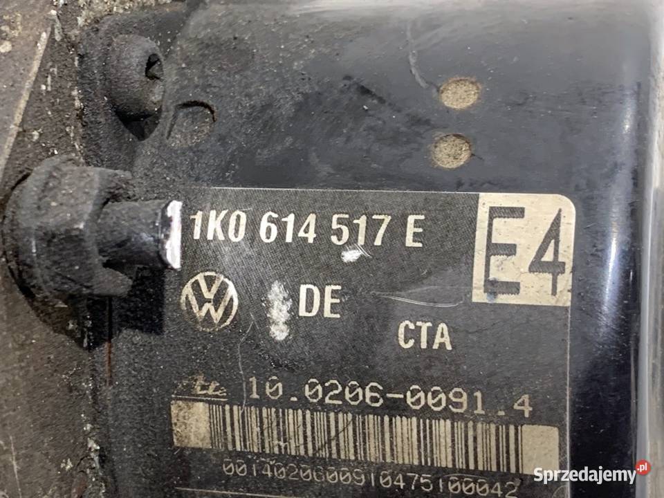 POMPA ABS SKODA OCTAVIA II 1K0614517E 19 105 Części samochodowe