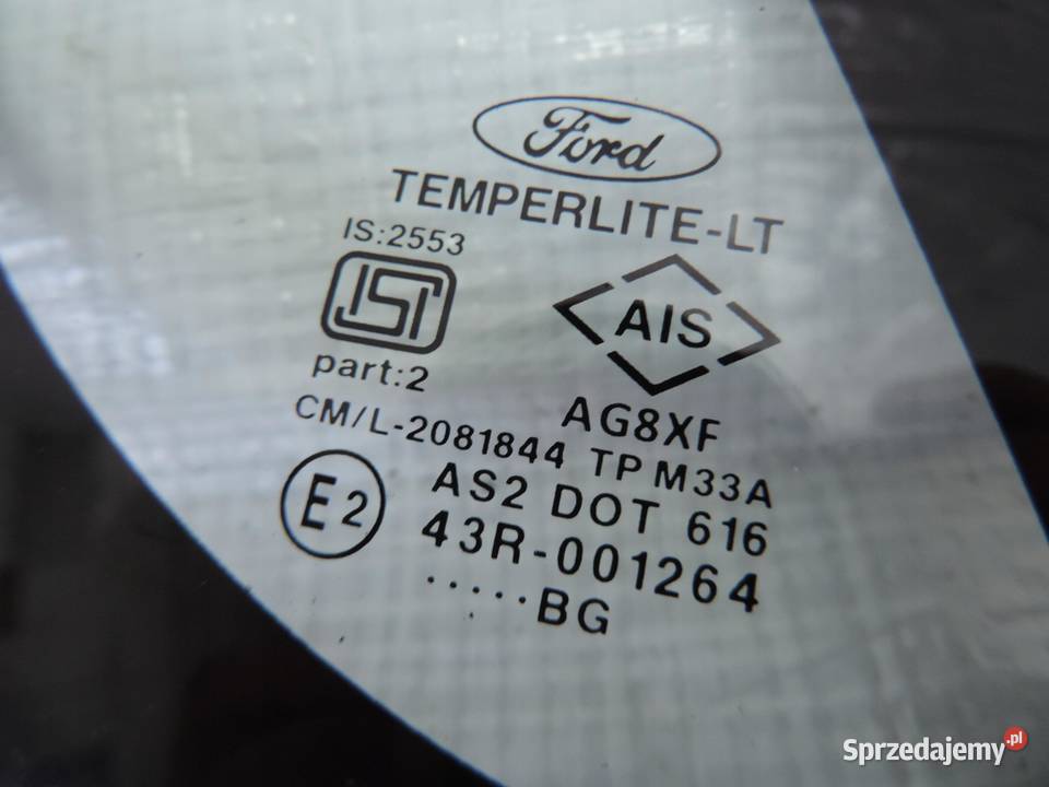FORD ECOSPORT SZYBA SZYBKA LEWA TYLNA kujawsko-pomorskie