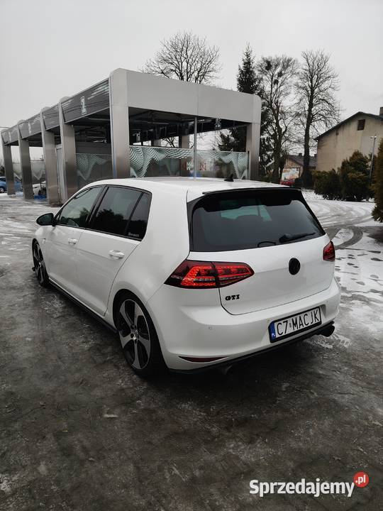 Volkswagen GOLF VII GTI 220 DSG perfekcyjny stan Motoryzacja Aleksandrów Kujawski