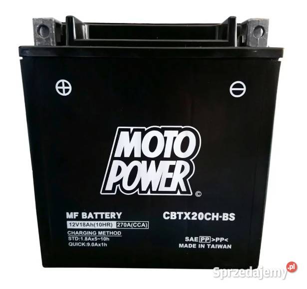 Akumulator motocyklowy Motopower CBTX20CHBS Rzeszów