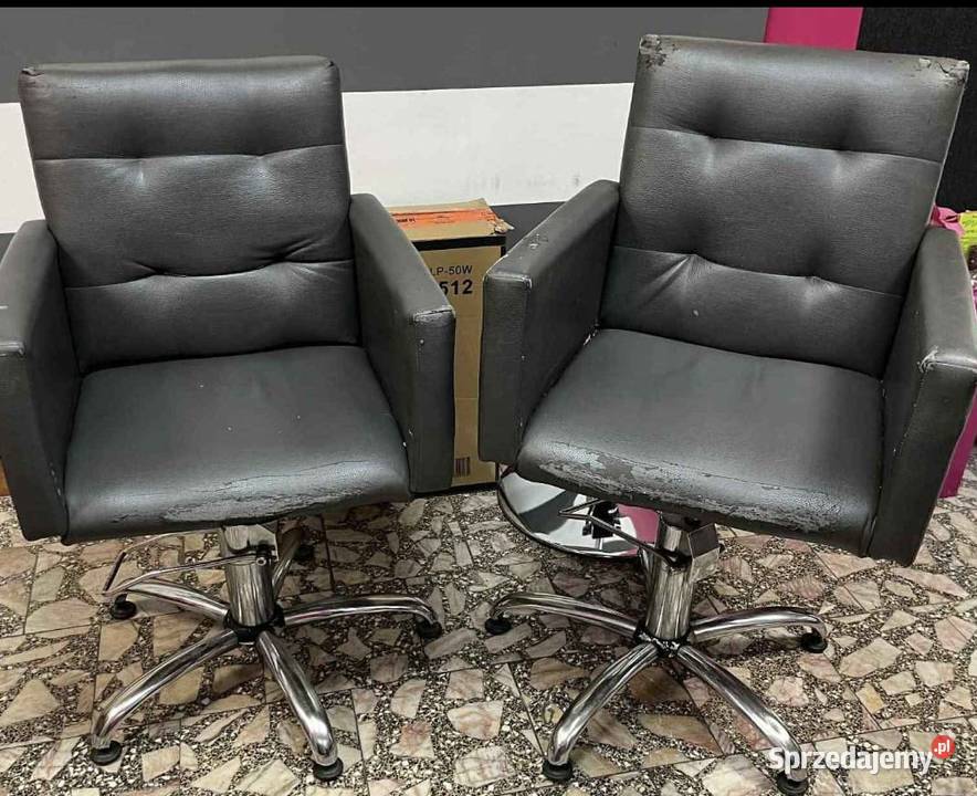 Fotele fryzjerskie 2 dolnośląskie Jelenia Góra
