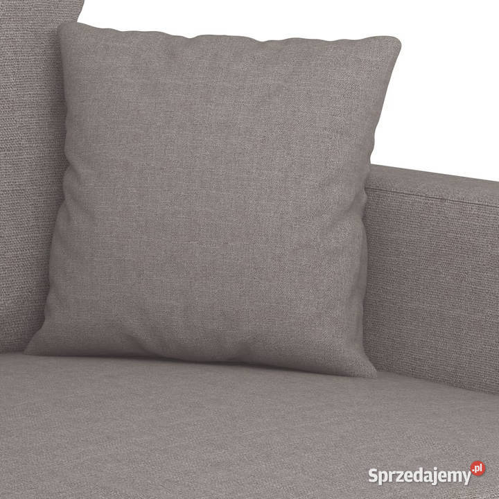 Sofa 2osobowa kolor taupe 120 tapicerowana mazowieckie Warszawa
