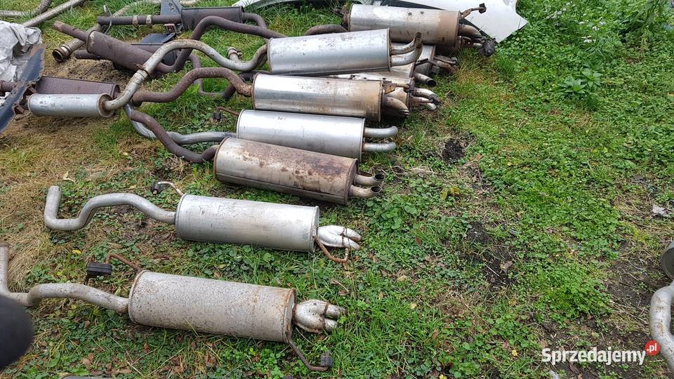 seat vw skoda audi tłumik tłumnik rura wydechowa Motoryzacja Żerdź