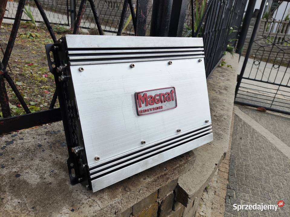 Wzmacniacz samochodowy 4 kanałowy Magnat Edition Wzmacniacze śląskie Niegowonice