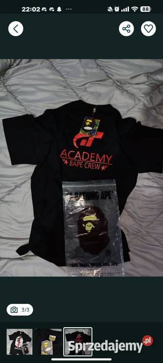 Koszulka Bape Gt Academy rozmiar M podkarpackie Jarosław