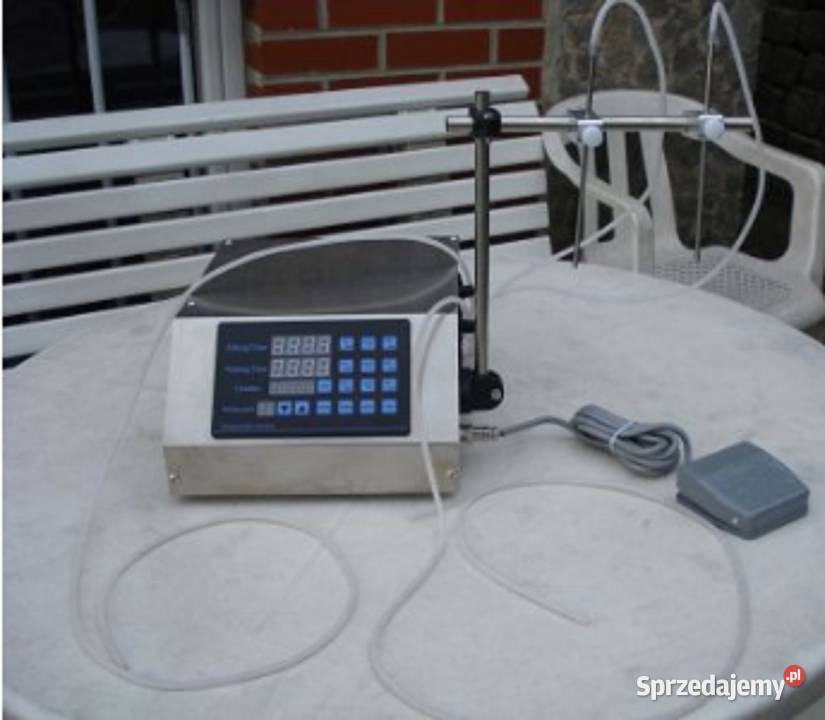 Nalewarka Bezstykowa Małe Porcje Napełniarka