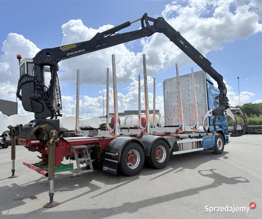 Ciezarowy do przewozu drzewa drewna 6x4 Scania Pozostałe mazowieckie Warszawa
