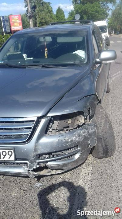 VOLKSWAGEN TOUAREG uszkodzony 5999 Łódź