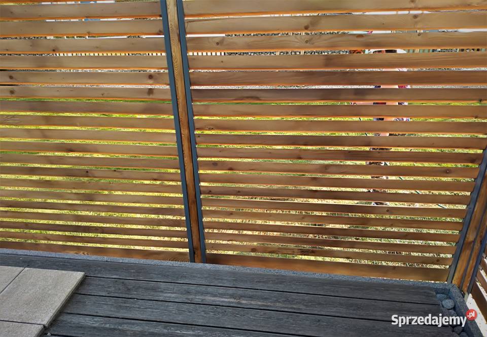 Drewniane ogrodzenia ażurowe Ogrodzenia i bramy dolnośląskie Trzebnica