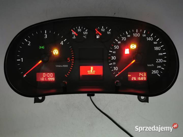 Licznik Zegary FIS Audi A3 8L Lift 19 TDI Wyposażenie wnętrza Wyszków