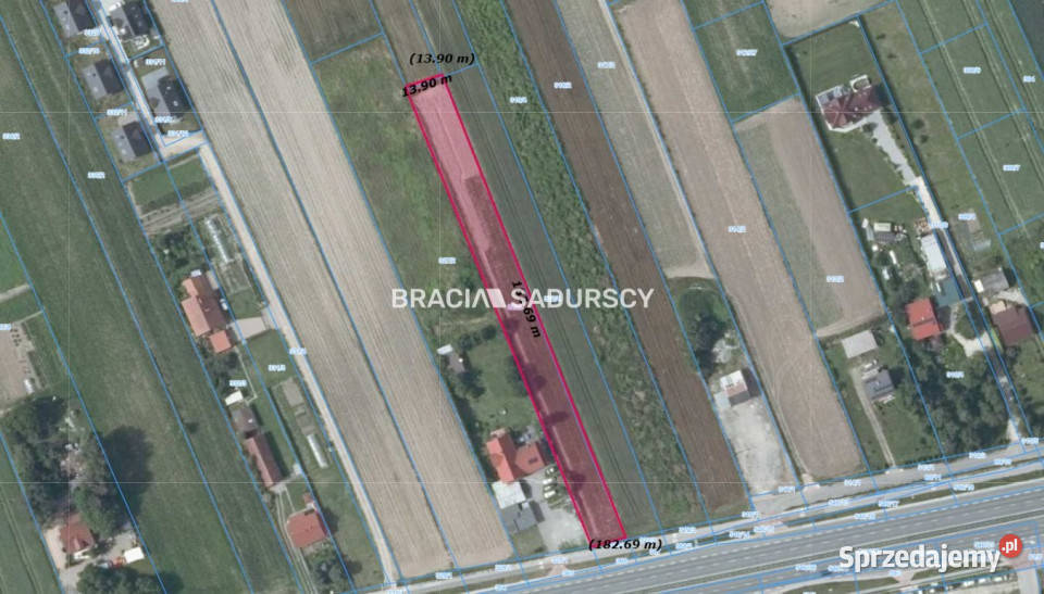 Ogłoszenie działka Kraków 2372m2 małopolskie sprzedam