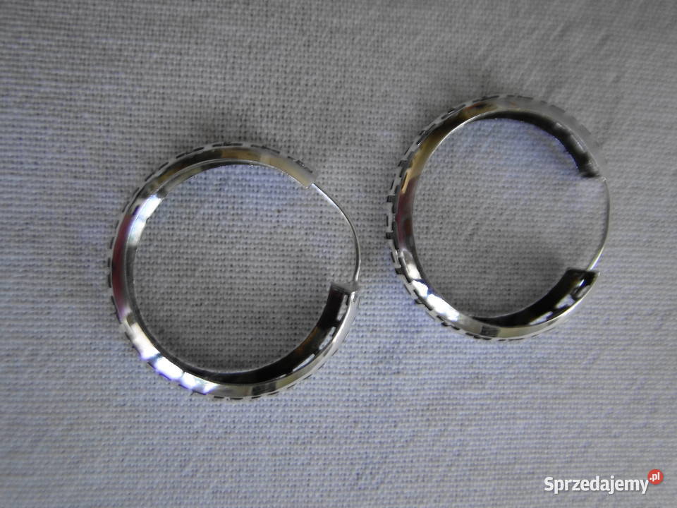 Zjawiskowe kolczyki srebro 925 Warszawa