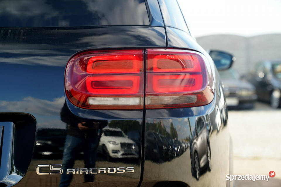 Citroen C5 Aircross SHINE skóra FUL LED grzane centralny zamek Samochody osobowe Otmuchów